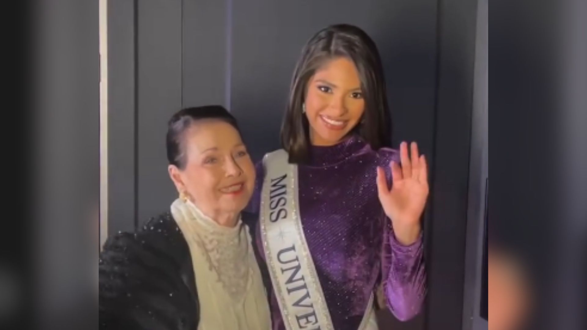 Sheynnis Palacios, Miss Universe 2023, meets with the first Miss Universe from Brazil