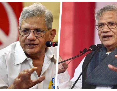 Sitaram Yechury, secretario general del Partido Comunista de la India