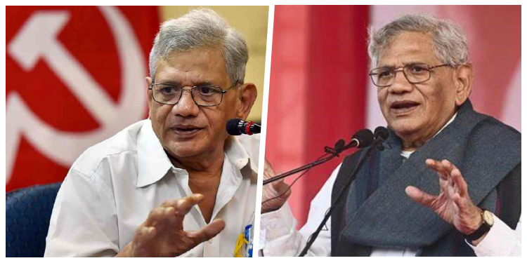 Sitaram Yechury, secretario general del Partido Comunista de la India