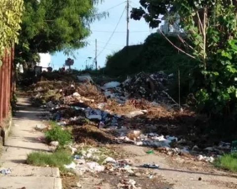 basura, mantilla, basureros, Cuba