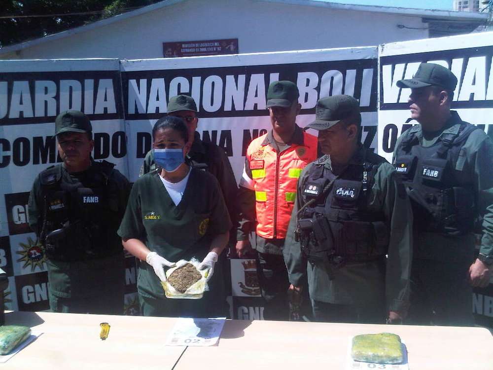 The GNB seized 70 drug packs