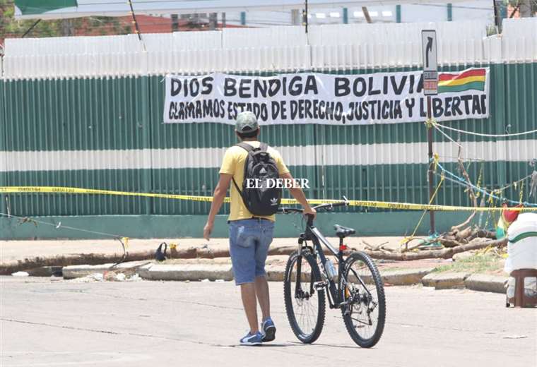 The Ombudsman's Office calls for peace and respect for rights during the civic strike in Santa Cruz