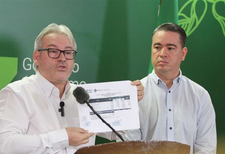 The Santa Cruz government defends the POA 2025 and accuses Matkovic of lying