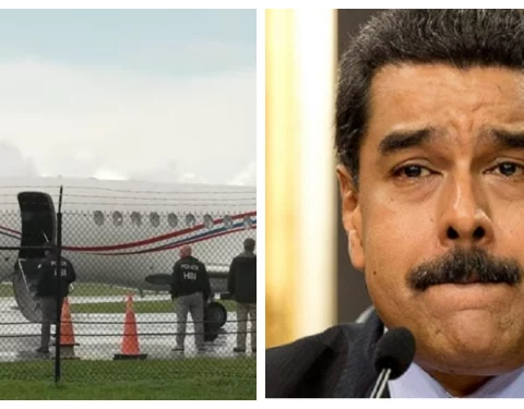 The United States confiscates Nicolas Maduro's plane in the Dominican Republic