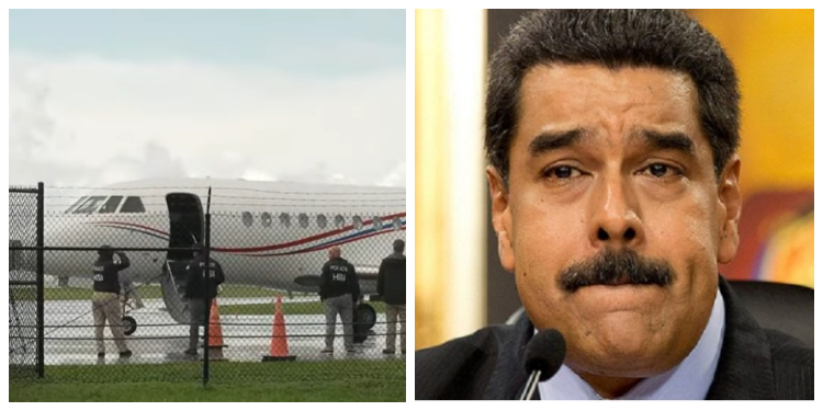 The United States confiscates Nicolas Maduro's plane in the Dominican Republic