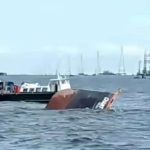 The death toll rises to five after the sinking of a barge in Zulia