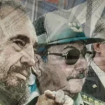 Fidel Castro, Raúl Castro y Miguel Díaz-Canel, dictadores cubanos