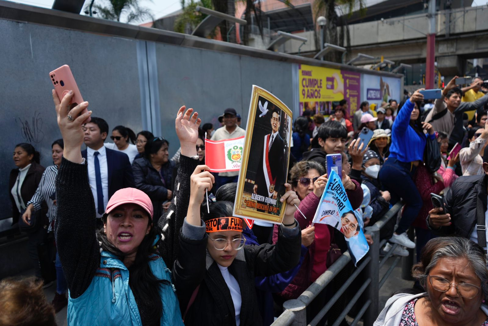 The political future of Fuerza Popular after the departure of former dictator Alberto Fujimori