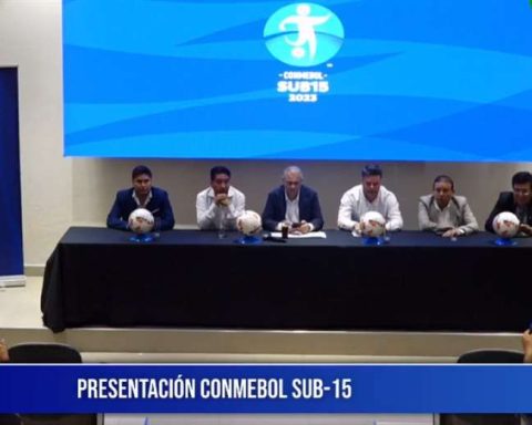 They released figures from the Conmebol U-15 Tournament, which was presented in Santa Cruz