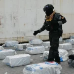 Decomisan más de 1.3 toneladas de cocaína en puerto de Caucedo, oculta en contenedor de cacao