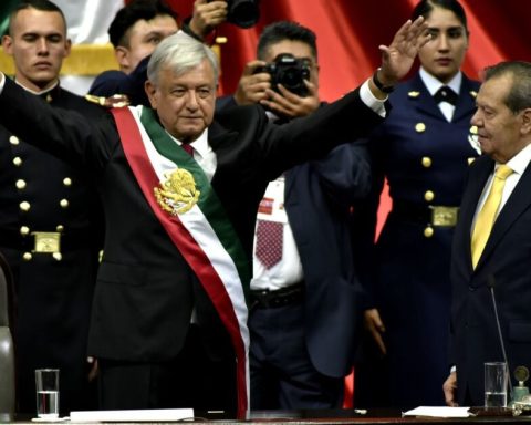 This was AMLO's inauguration as president in 2018