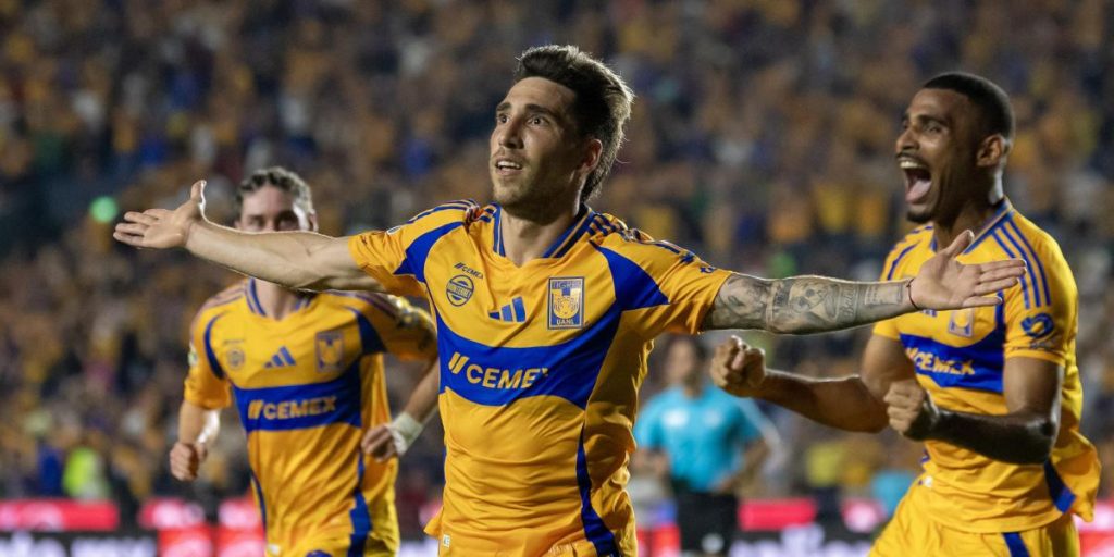 Tigres' victory, with 10 points in stoppage time, is provisional leader