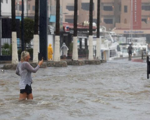 Tropical storm Ileana's trajectory: it is advancing off the northern coast of Sinaloa