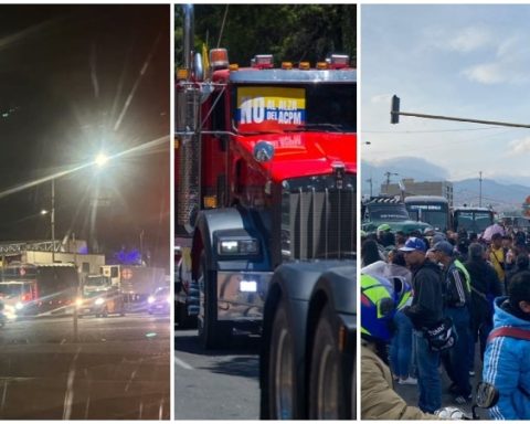 Camioneros paralizan Bogotá en protesta por el alza del ACPM, mientras la ciudadanía recorre largos trayectos para llegar a sus destinos