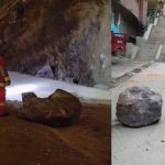 Two children are crushed to death by a rock slide in Huancavelica