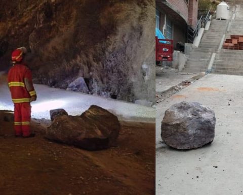 Two children are crushed to death by a rock slide in Huancavelica