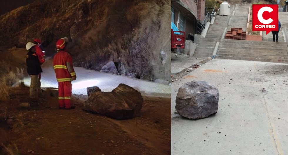 Two children are crushed to death by a rock slide in Huancavelica