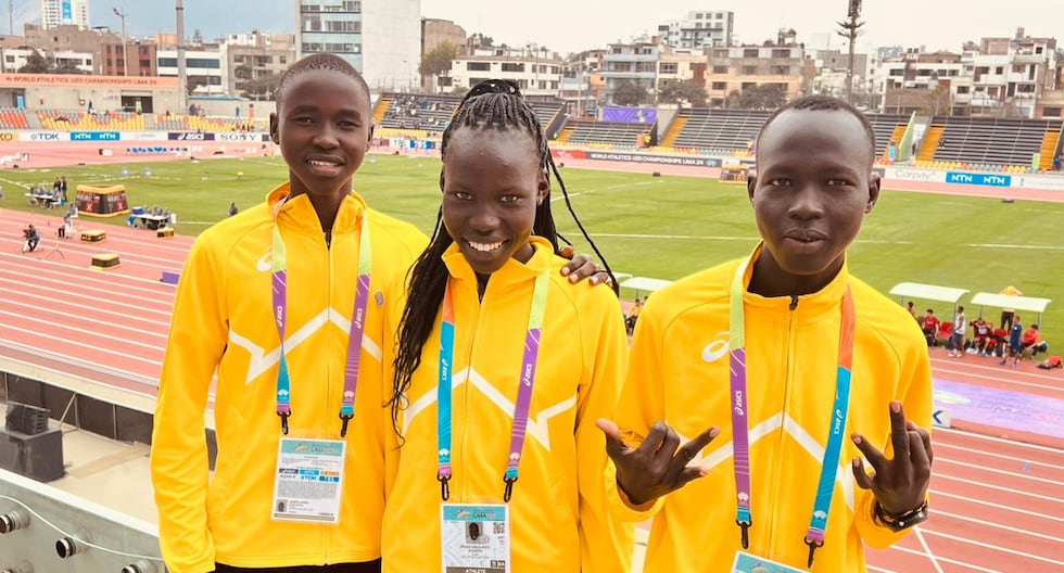 UNHCR welcomes refugee athletes from South Sudan who competed at the U20 World Athletics Championships in Lima