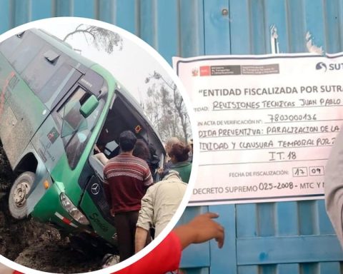 Vehicle inspection center in Arequipa closed after bus accident in Machu Picchu (PHOTOS)