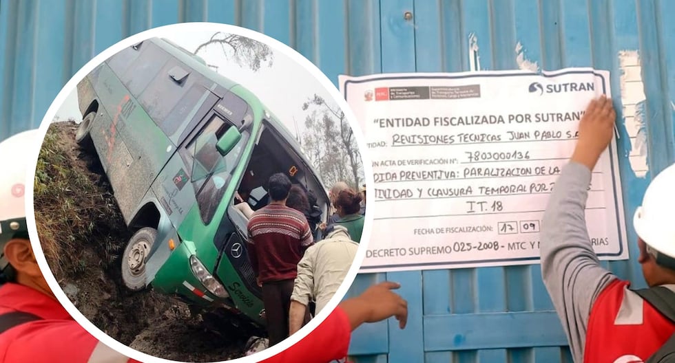 Vehicle inspection center in Arequipa closed after bus accident in Machu Picchu (PHOTOS)