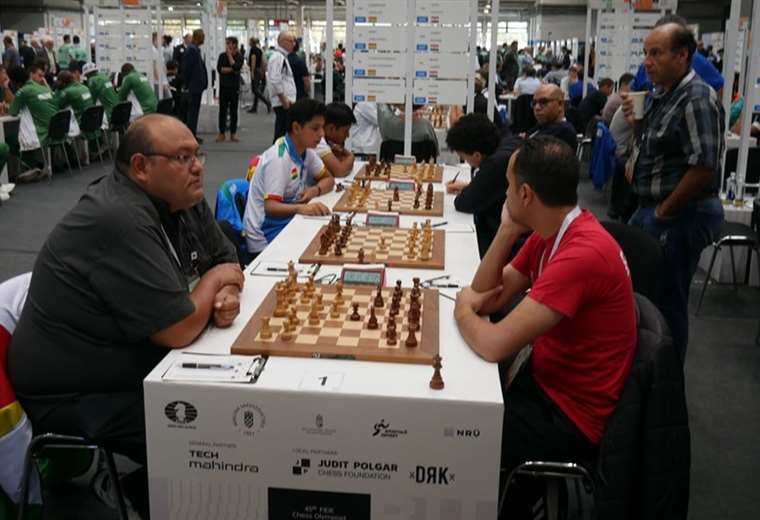 Victory and a draw for Bolivia at the close of the World Chess Olympiad