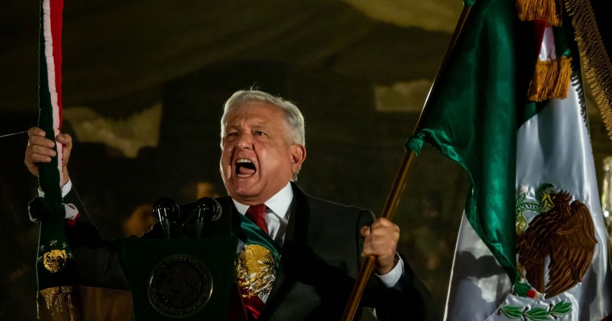 What is known about AMLO's last Grito in the Zócalo on September 15