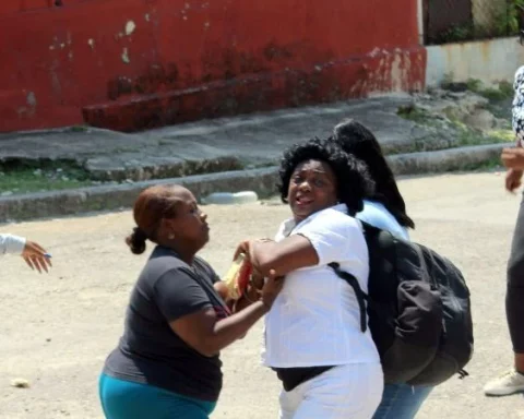 Detención de Berta Soler el domingo 22 de septiembre