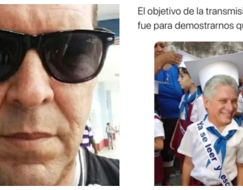 José Manuel Barreiro Rouco / Meme referencial de Díaz-Canel