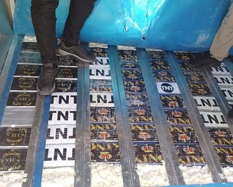 Incautan 494 paquetes de cocaína, apresan 3 en Baní