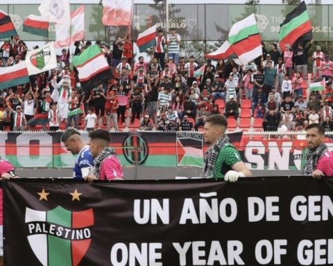 A Chilean club denounces "genocide in Palestine"