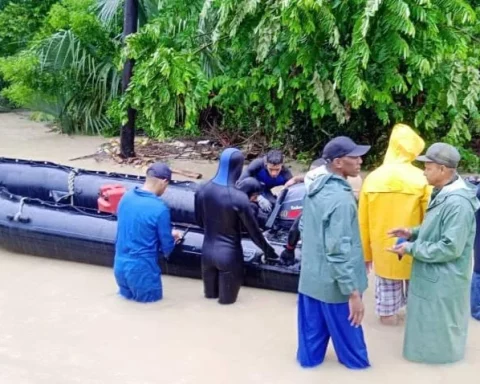 Inundaciones provocadas por Oscar en San Antonio del Sur