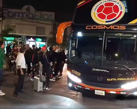 Advance of the Colombian team arrived in Cochabamba (video)