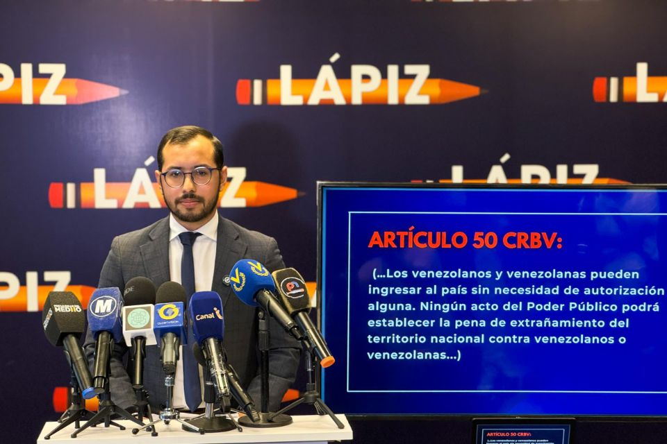 Alianza Lápiz: limiting entry of Venezuelans with expired passports is unconstitutional