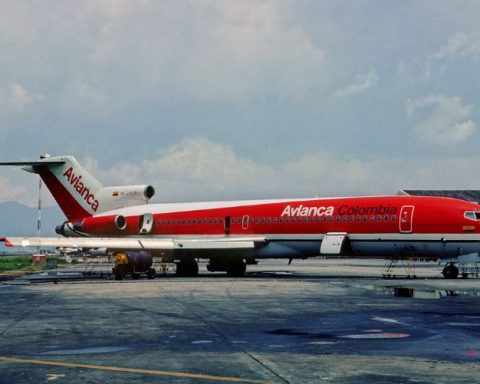 Avión de Avianca