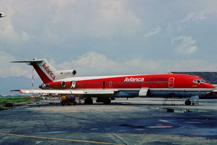 Avión de Avianca