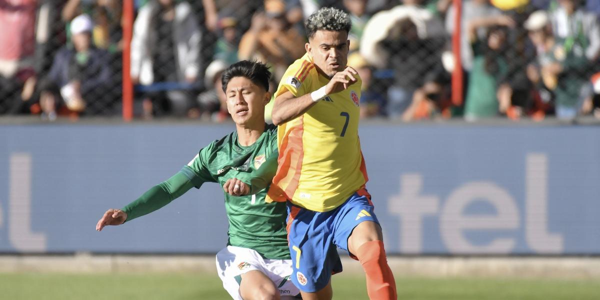 Bolivia surprises Colombia with one less from the 20th minute