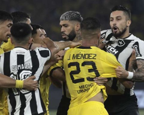 Botafogo has one foot in the Libertadores final after humiliating Peñarol (5-0)