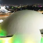 Brasília lights up in green and yellow 2 days before the national team’s game