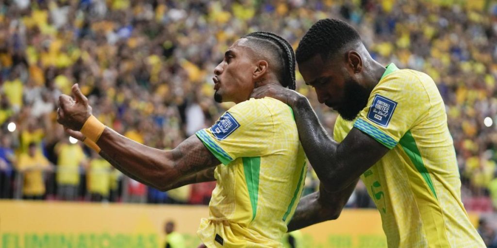 Brazil thrashes Peru with Raphinha's 'double'