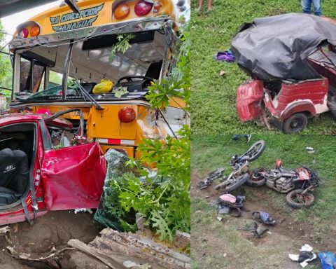 Bus without brakes causes multiple collisions and several deaths in Ticuantepe