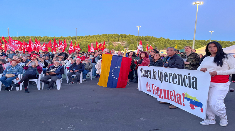 Communist Party of Spain stands in solidarity with the Revolutionary Government of Venezuela