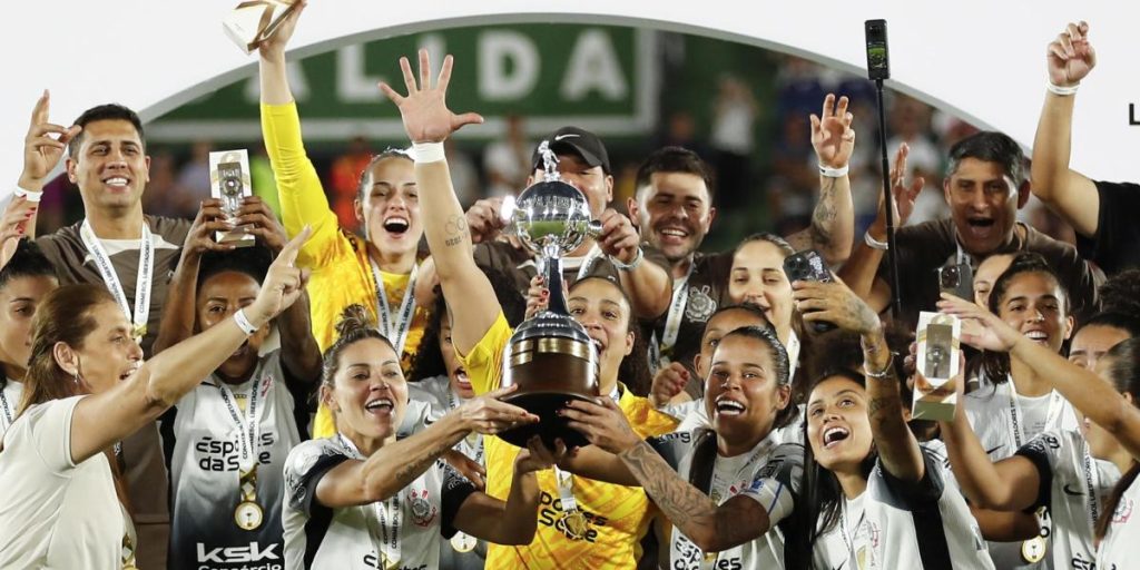 Corinthians, champion of the Copa Libertadores