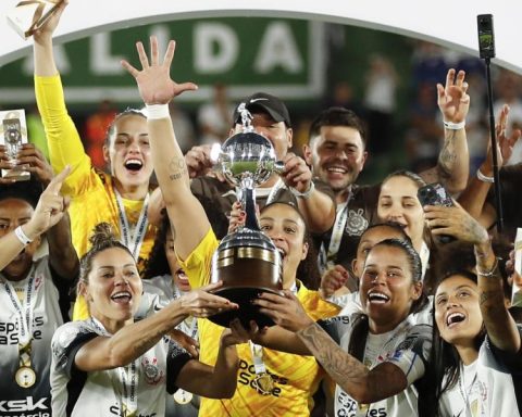 Corinthians, champion of the Copa Libertadores