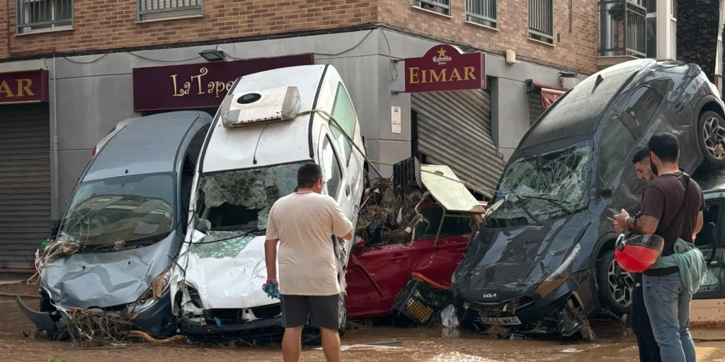 Estragos provocados por la DANA en Valencia