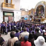 Devotion to the Lord of Miracles returns in Huancayo and this is the route of the first procession