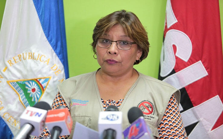 Dictator Ortega "resigns" Minister of Health, Martha Reyes, and leaves the health institution headless