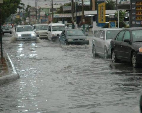 ¿Cayó en Santiago la misma cantidad de agua, que la registrada en la capital en noviembre del 2023?