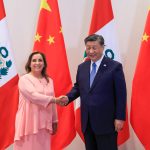 Dina Boluarte y Xi Jinping