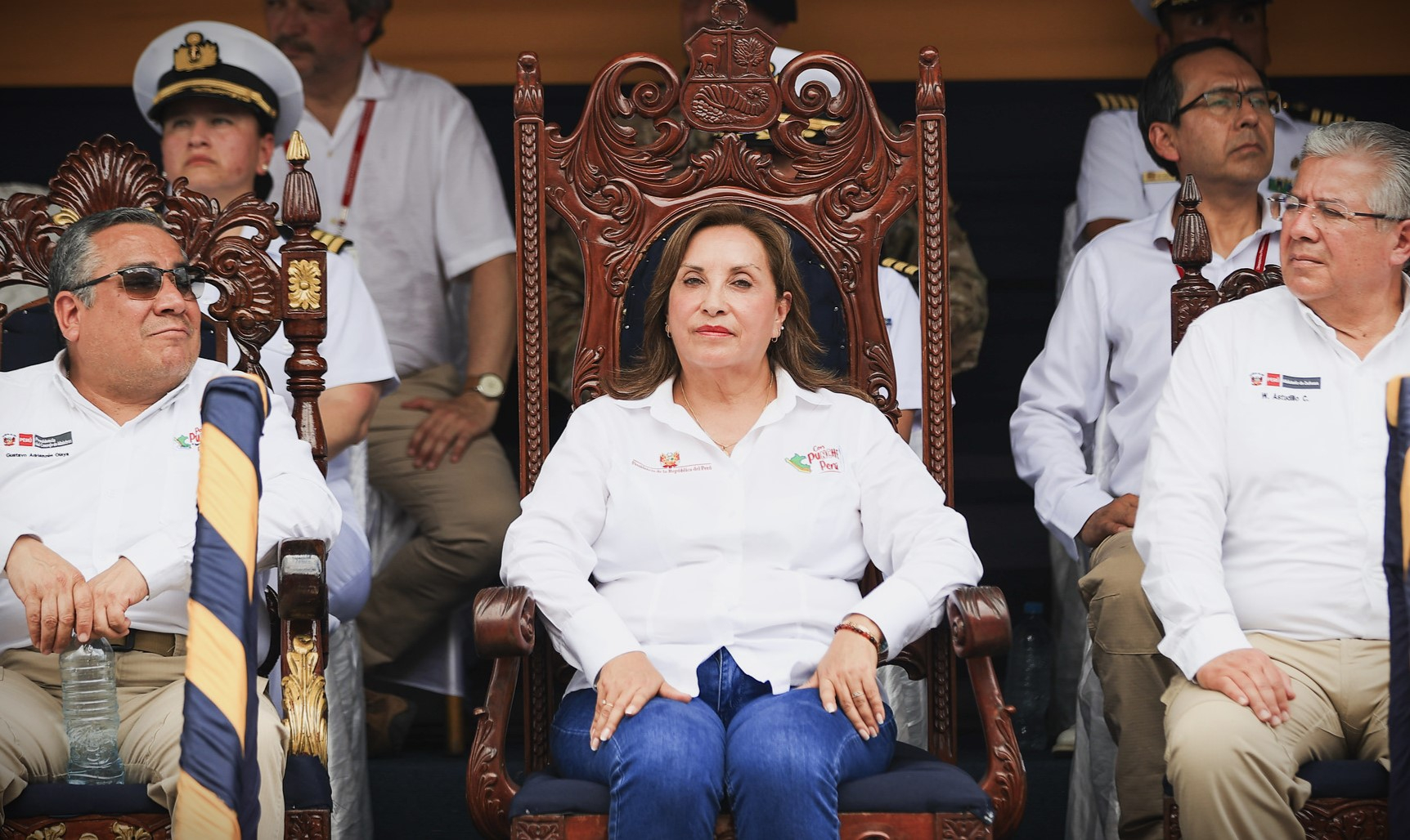 Dina Boluarte in the midst of protests against insecurity: "Peru is not those stone throwers"