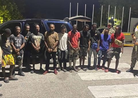 Dominican arrested for transporting undocumented Haitians